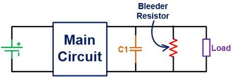 Bleeder Resistor: What is it, and Why is it Used? | Electrical4U