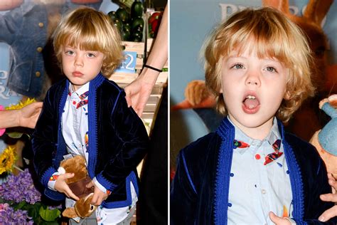 Mick Jaggers son Deveraux, 4, looks just like him as attends Peter ...