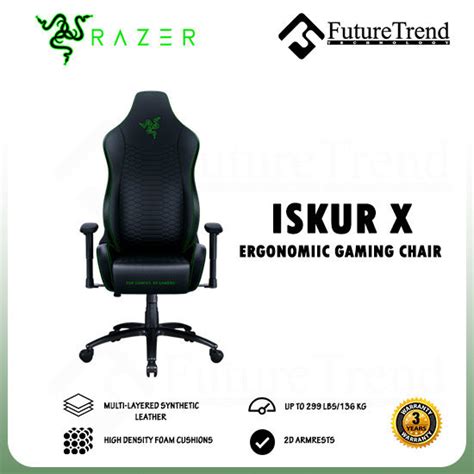 RAZER ISKUR X ERGONOMICS GAMING CHAIR | Lazada