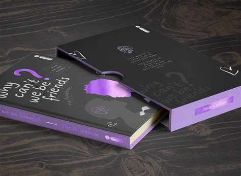 Why can't we be friends? // Book Cover Concept on Behance