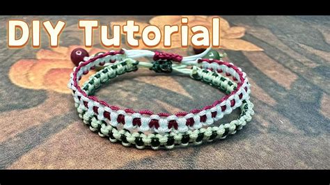 DIY lark head knot bracelet, easy bracelet making within 5 minutes - YouTube