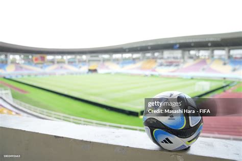 Official ball of FIFA U-17 World Cup 2023 at Stadion Manahan on... News Photo - Getty Images