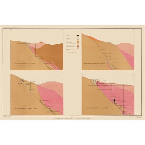 comstock lode map - Google Search in 2020 | Comstock lode, Comstock, Map