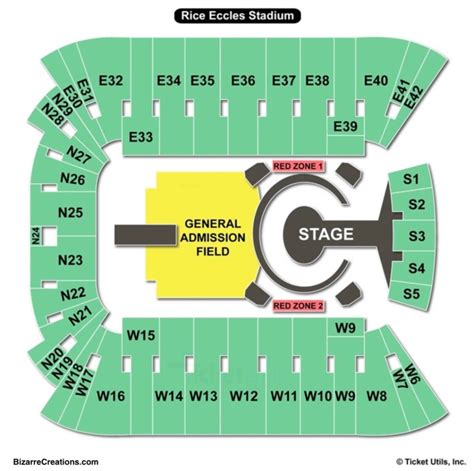 Rice Stadium Seating Chart - Stadium Seating Chart