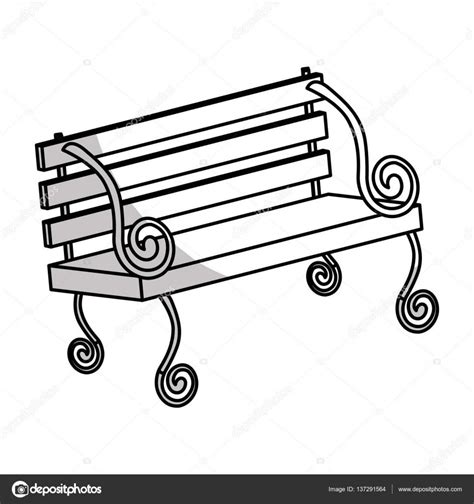 Park Bench Drawing at GetDrawings | Free download