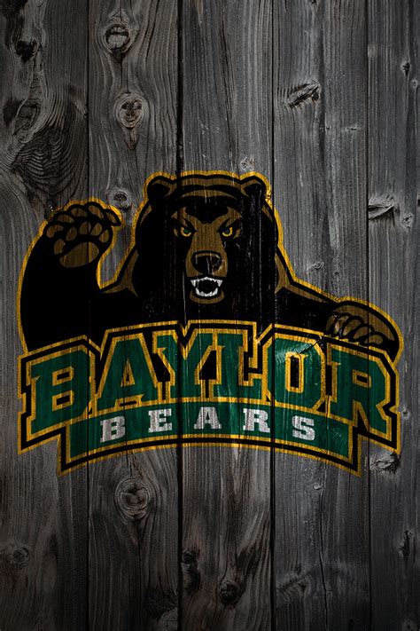 Baylor Bears Wood iPhone 4 Background | Baylor Bears Logo on… | Flickr