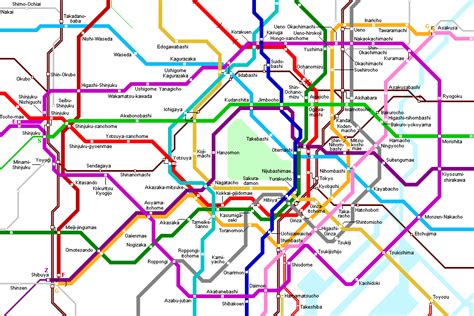 Tokyo Subway Metro Map Map | Porn Sex Picture