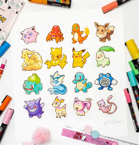 I drew my fav rainbow Pokémon 🌈 : r/pokemon