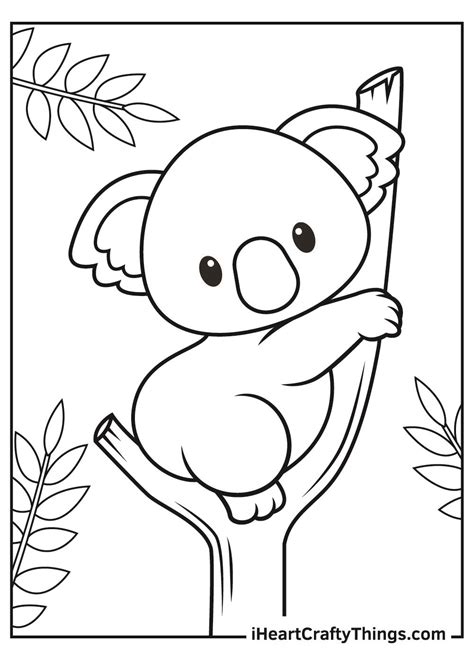 Baby Animals Coloring Pages | Coloring pages, Elephant coloring page ...