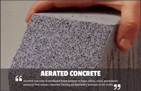 Aerated Concrete: Types, Advantages & Disadvantages