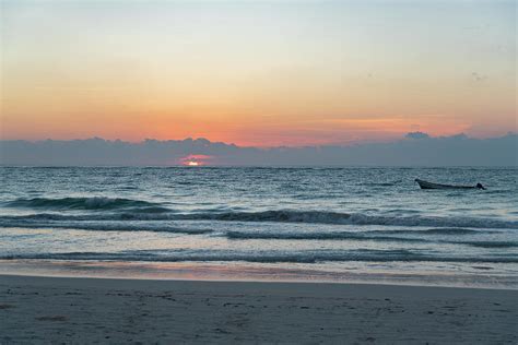 Amazing view of sunrise at Tulum beach in Mexico North America Photograph by Ujjwal Shrestha ...