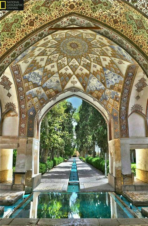 Fin Garden located in Kashan, Iran. UNESCO World Heritage Site. nel ...