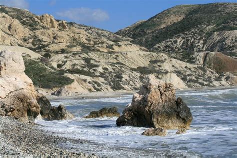 Aphrodite`s Birthplace in Paphos, Cyprus Stock Photo - Image of birthplace, sunlight: 136286460