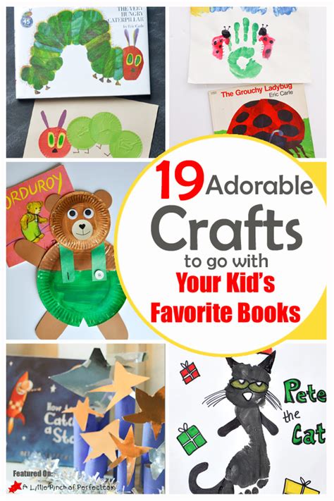 19 Adorable Crafts To Go With Your Kids Favorite Books