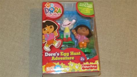 DORA THE EXPLORER Dora's Easter Egg Hunt Adventure Playset Rare New ...