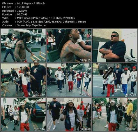 Lil' Wayne - A Milli - Download High-Quality Video(VOB)