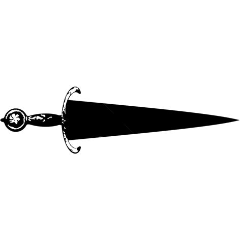 Black Sword Vector Hd PNG Images, Sword Black And White Sign, Vector, Logo, Vinylready PNG Image ...