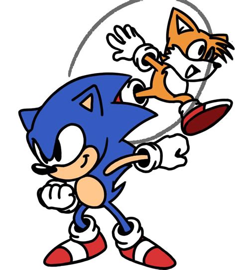 Sonic and Tails (OLD and UNFINISHED) by mewtube47 on DeviantArt