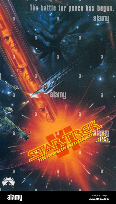 STAR TREK VI: THE UNDISCOVERED COUNTRY (1991) POSTER ST6 001VS Stock ...