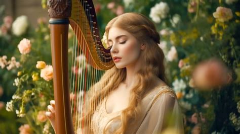 Relaxing Harp Hymn - Healing Harp - Paradise Harp Music Instrument - YouTube