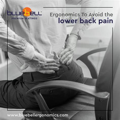 Ergonomics for lower back pain - bluebellergonomics.com