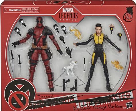 Deadpool & Negasonic Teenage Warhead - Marvel Legends Exclusives - $57.05