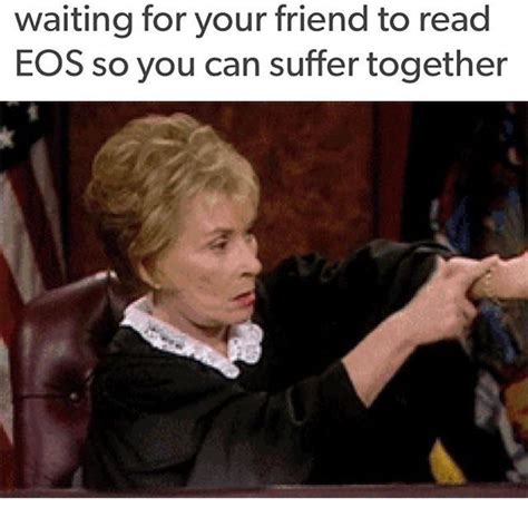 Isn't that judge Judy? Oh this makes it so relatable because I'm Judy Judge Judy, Stranger ...