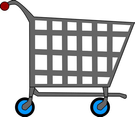 Clipart - Basic Shopping Cart