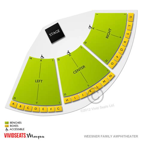 Weesner Family Amphitheater at the Minnesota Zoo Seating Chart | Vivid ...