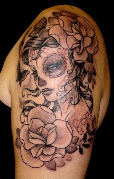 Candy Skull Tattoos Designs, Ideas and Meaning - Tattoos For You