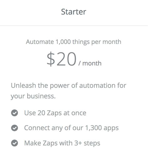 Plans & Pricing - Integration Help & Support | Zapier