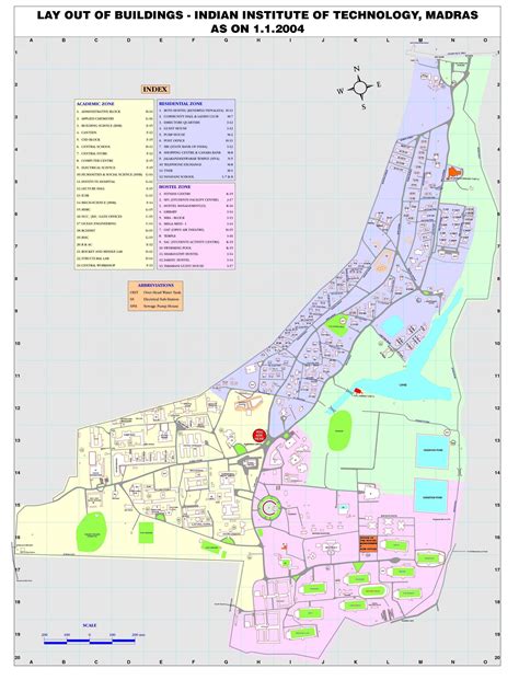 Iit Madras map - Iit Chennai map (Tamil Nadu - India)