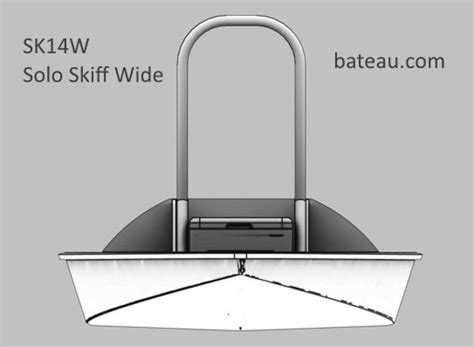 Solo Flats Skiff SK14 (SK14) - Study Plans | Skiffs, Plywood boat plans, Boat plans