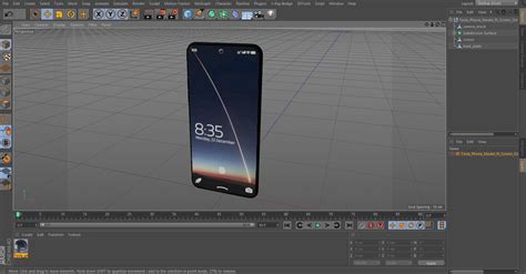 Tesla Phone Model Pi Screen On 3D Model $39 - .3ds .blend .c4d .fbx ...