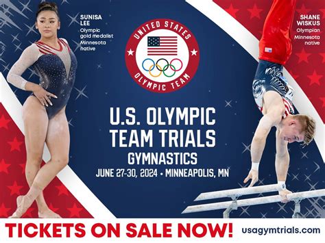 JUST ANNOUNCED: U.S. OLYMPIC TEAM TRIALS - GYMNASTICS | Target Center