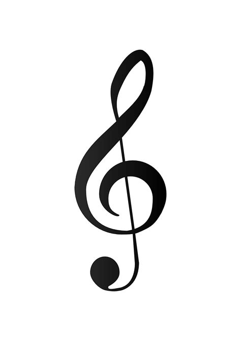 Treble Clef Vector - ClipArt Best