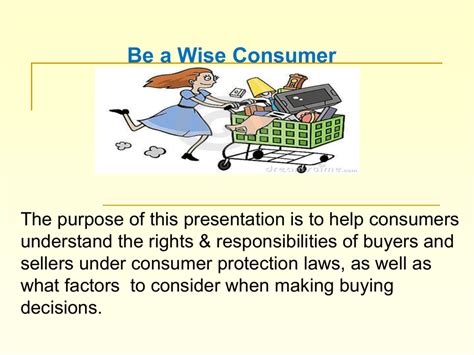 Be A Wise Consumer - soakploaty