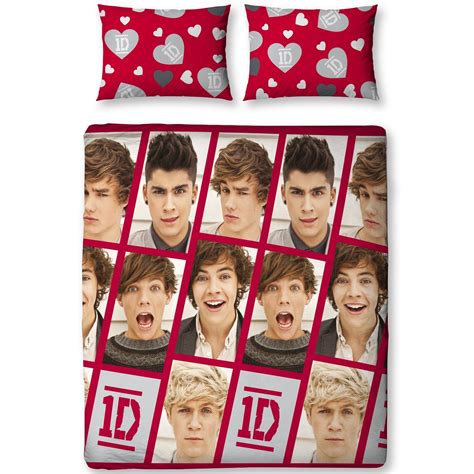 One Direction Duvet Cover Sets - Single + Double Sizes - Official 1D ...