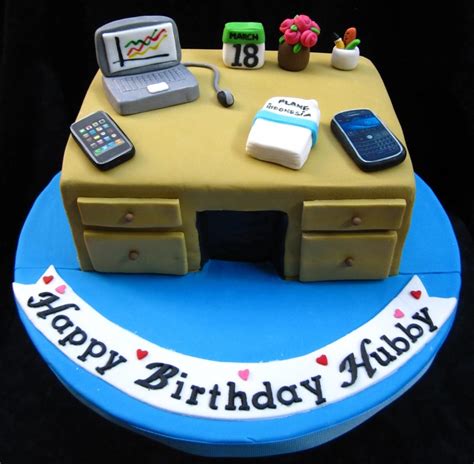 Dumont Cake: Office desk cake