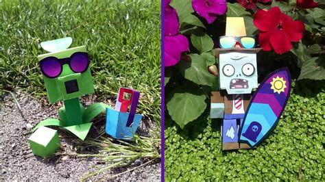 Plants Vs Zombies Papercraft