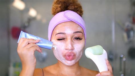 DIY Facial At Home! *clear skin tips* - YouTube