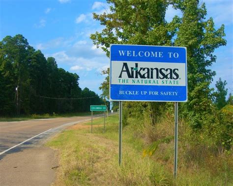 The Welcome to Arkansas Signs Are Warm Hints of Sweet Home