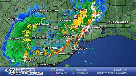 Houston Radar On Khou - Radar Map For Houston Texas - Printable Maps