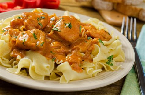 Dinner Recipe: Hungarian Chicken Paprikash - 12 Tomatoes | Chicken paprikash, Chicken recipes ...