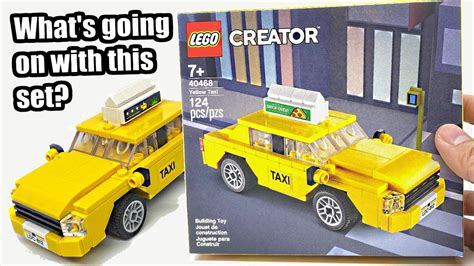 Strange LEGO Creator Yellow Taxi review! 2021 set 404268! - YouTube