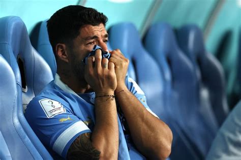 Furious Uruguay players chase referee down tunnel after World Cup exit ...