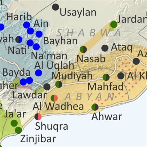 Yemen Control Map & Report: Houthis Expand in South - September 2021 ...