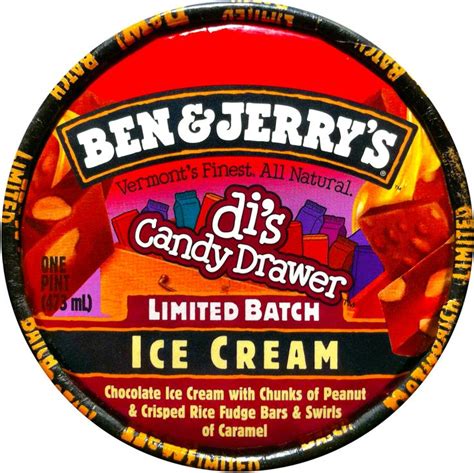 Ben & Jerry's Di's Candy Drawer, New for 2004, Available Mid-Year '04 ...