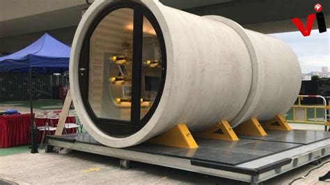 Concrete Pipes Transformed Into Tiny Homes Could Be The Future Of Micro Housing - YouTube