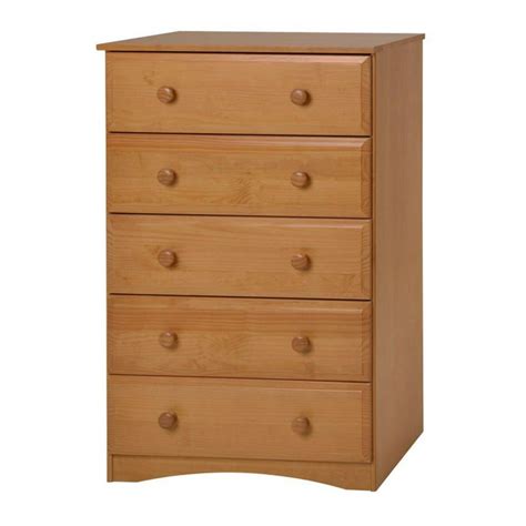 Essentials Five Drawer Chest - Multiple Finishes - Walmart.com - Walmart.com